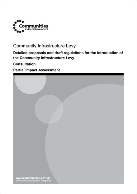 Impact Assessment to The Community Infrastructure Levy Regulations 2010
