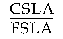 Formula - CSLA divided by FSLA